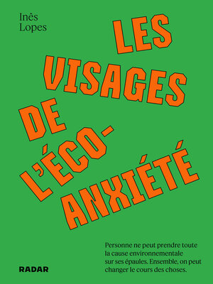 cover image of Les visages de l'écoanxiété